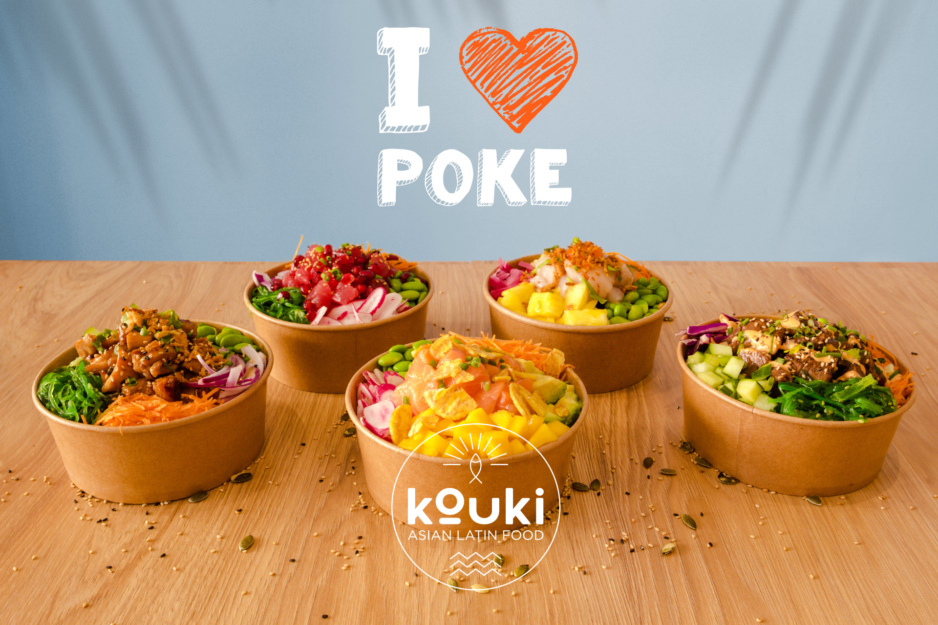 kouki I love poke bowl